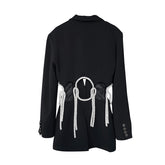 Diamante Long Sleeves Blazer